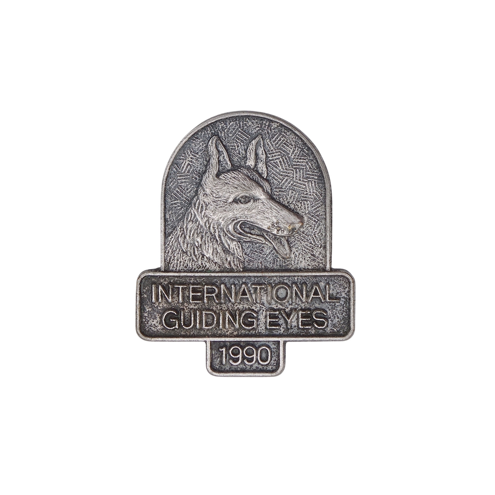 INTERNATIONAL GUIDING EYES ピンズ 盲導犬 ジャーマン・シェパード