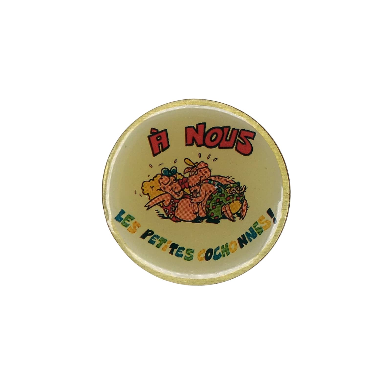A NOUS LES PETITES COCHONNES! アダルト ピンズ 豚 エッチ
