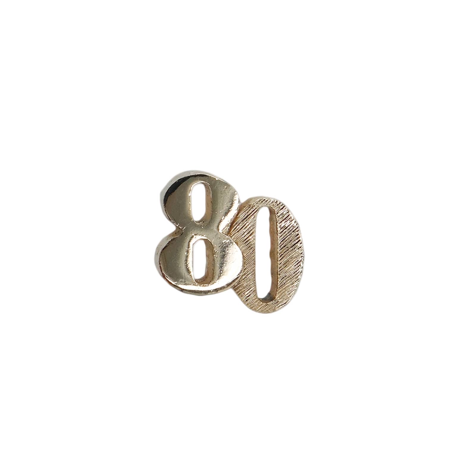 AVON 数字 80 ピンズ エイボン