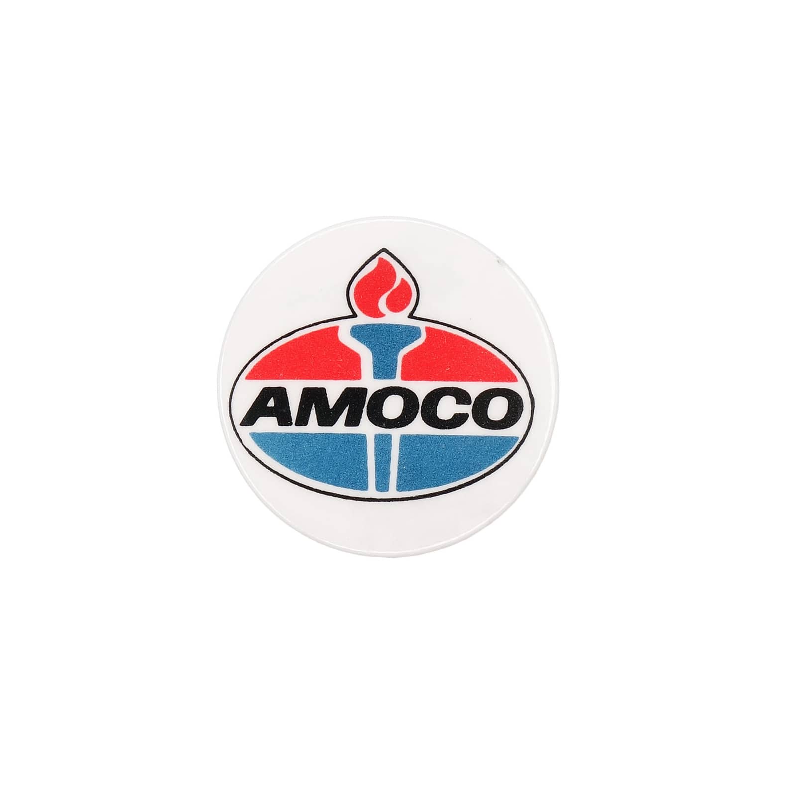 AMOCO アモコ 缶バッジ バッチ 石油会社