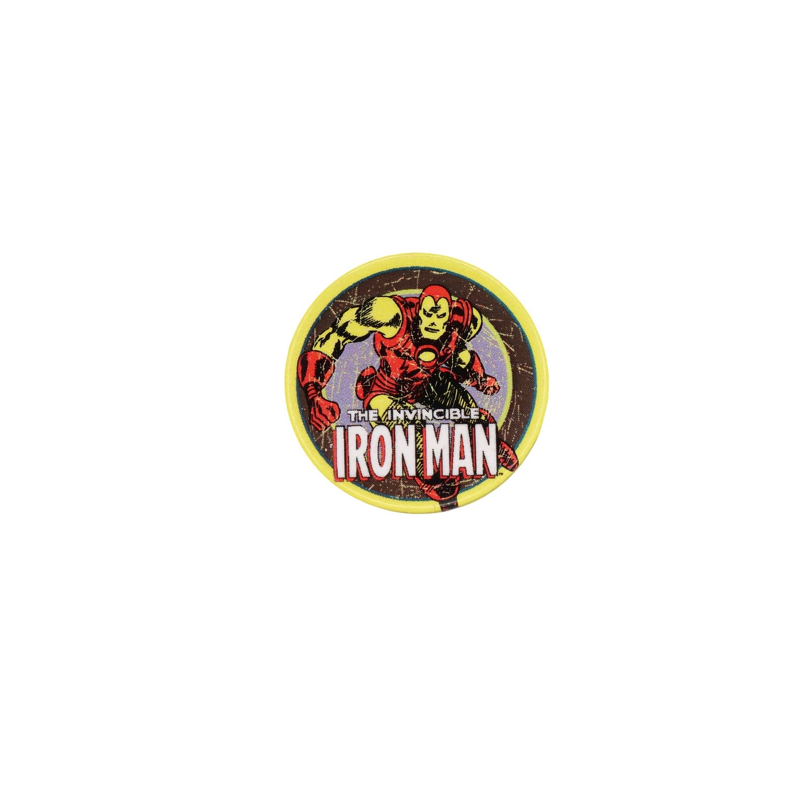 THE INVINCIBLE IRON MAN アイアンマン 缶バッジ バッチ Marvel