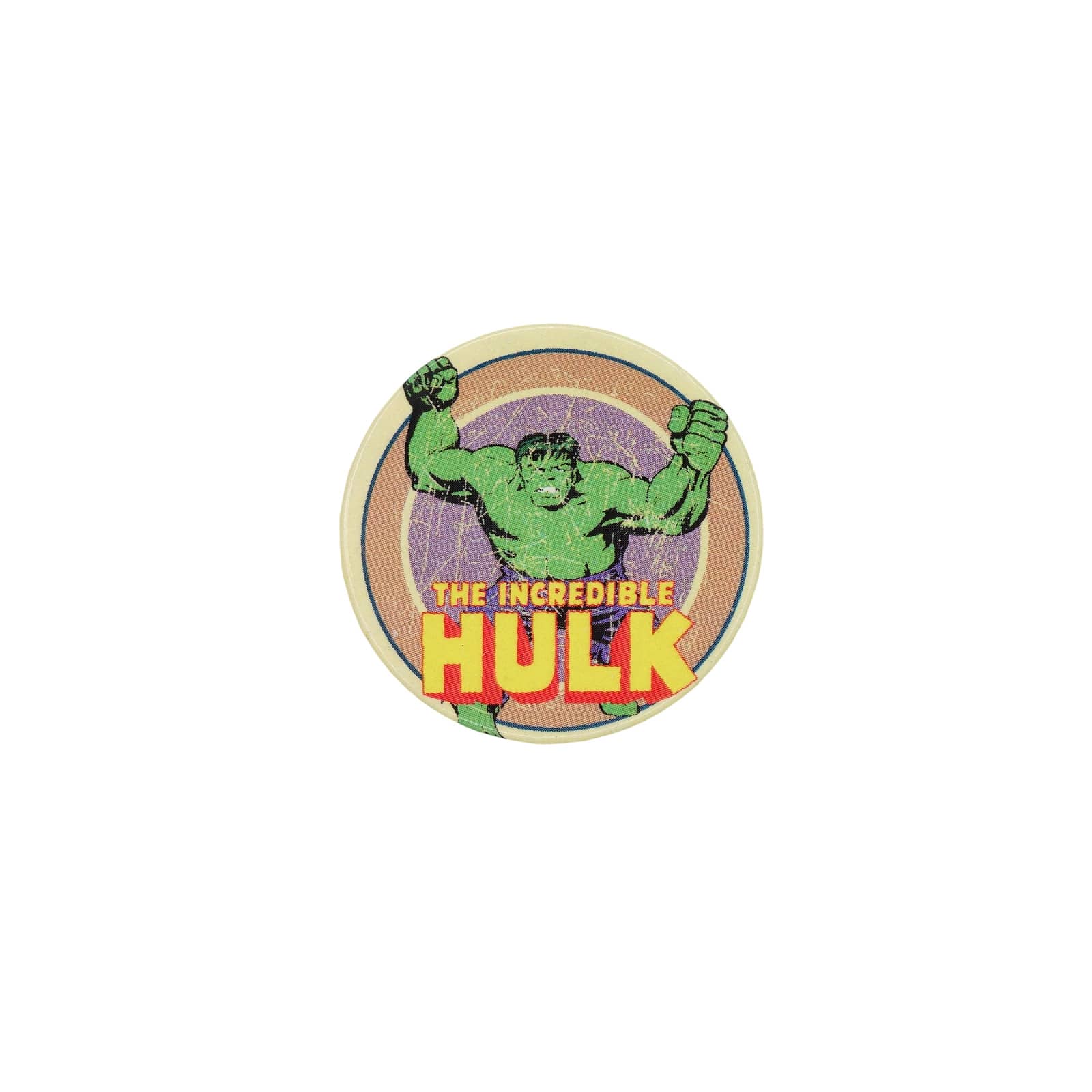 THE INCREDIBLE HULK　超人ハルク 缶バッジ バッチ Marvel