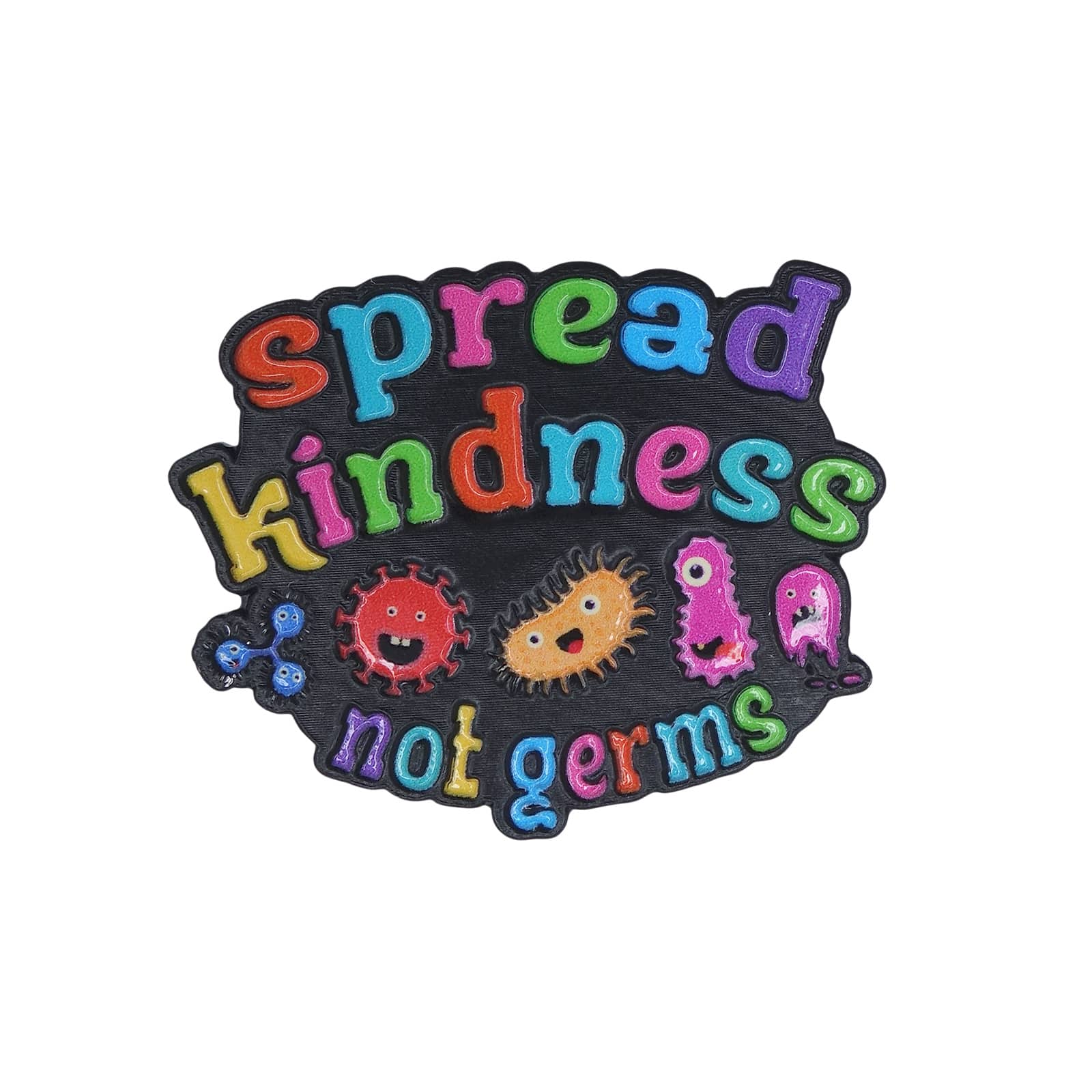 spread kindness not germs ピンズ