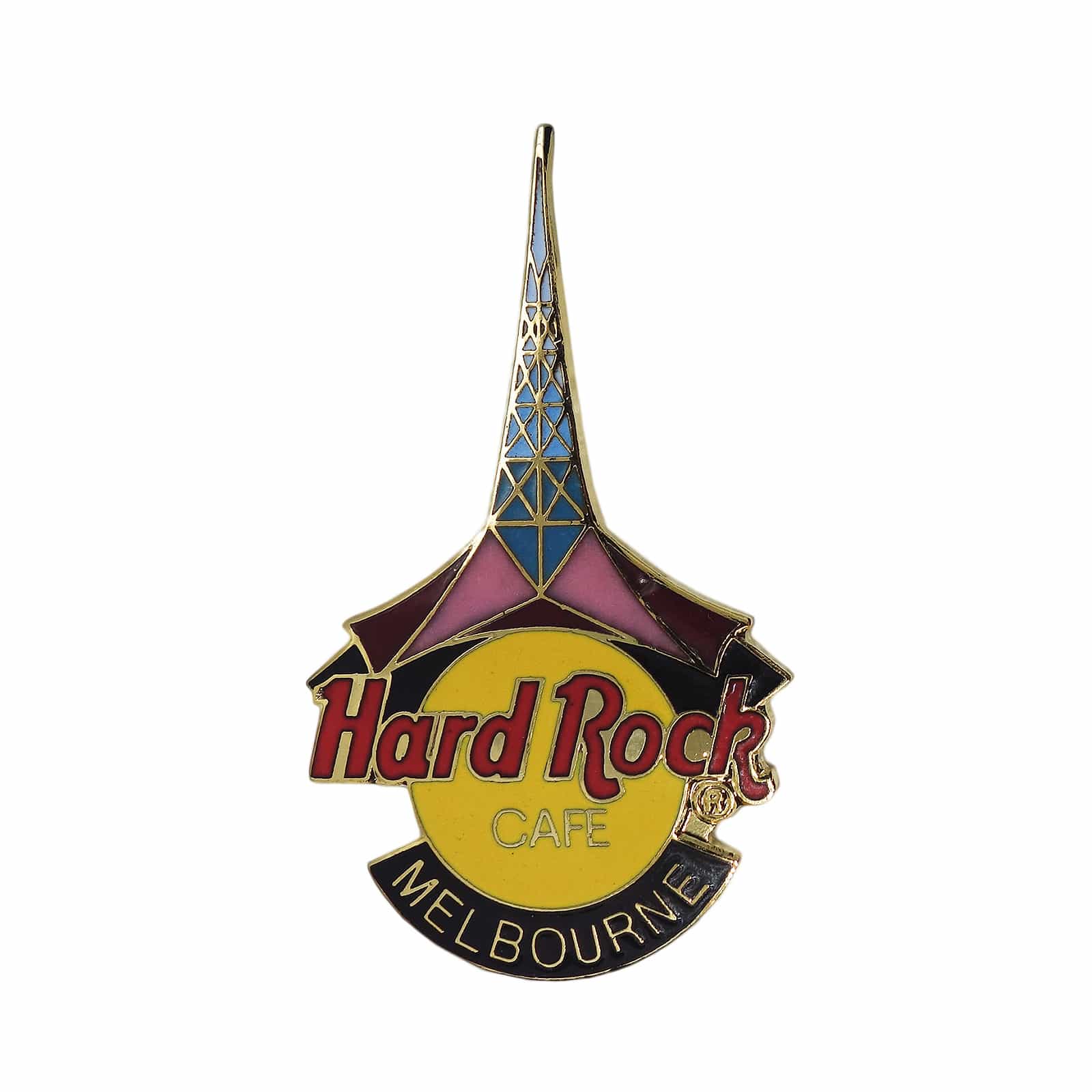 Hard Rock CAFE ピンズ ハードロックカフェ MELBOURNE 留め具付き