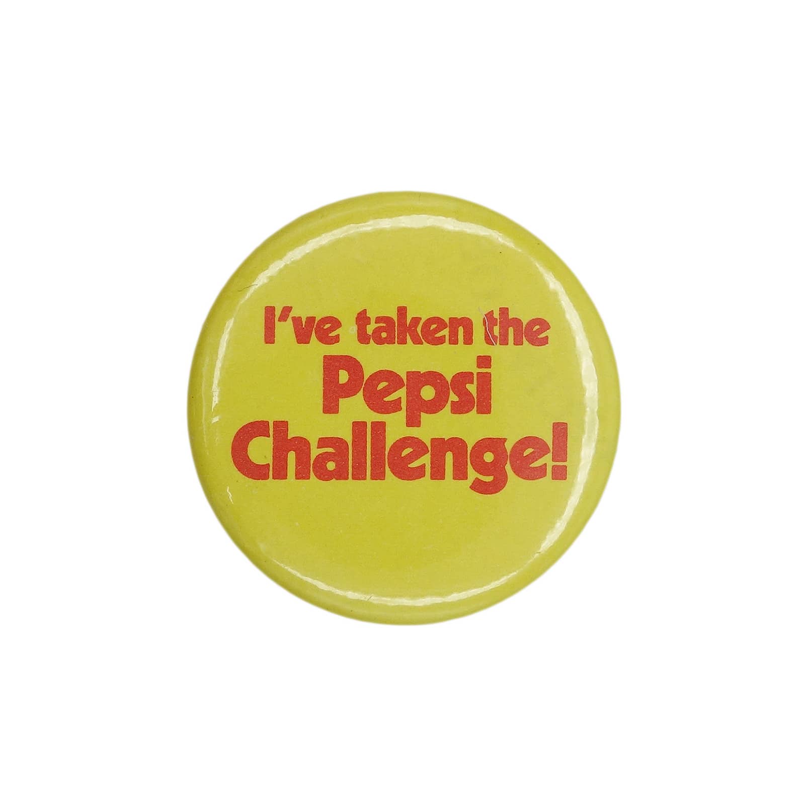 I've taken the Pepsi Challenge! 缶バッジ ペプシチャレンジ