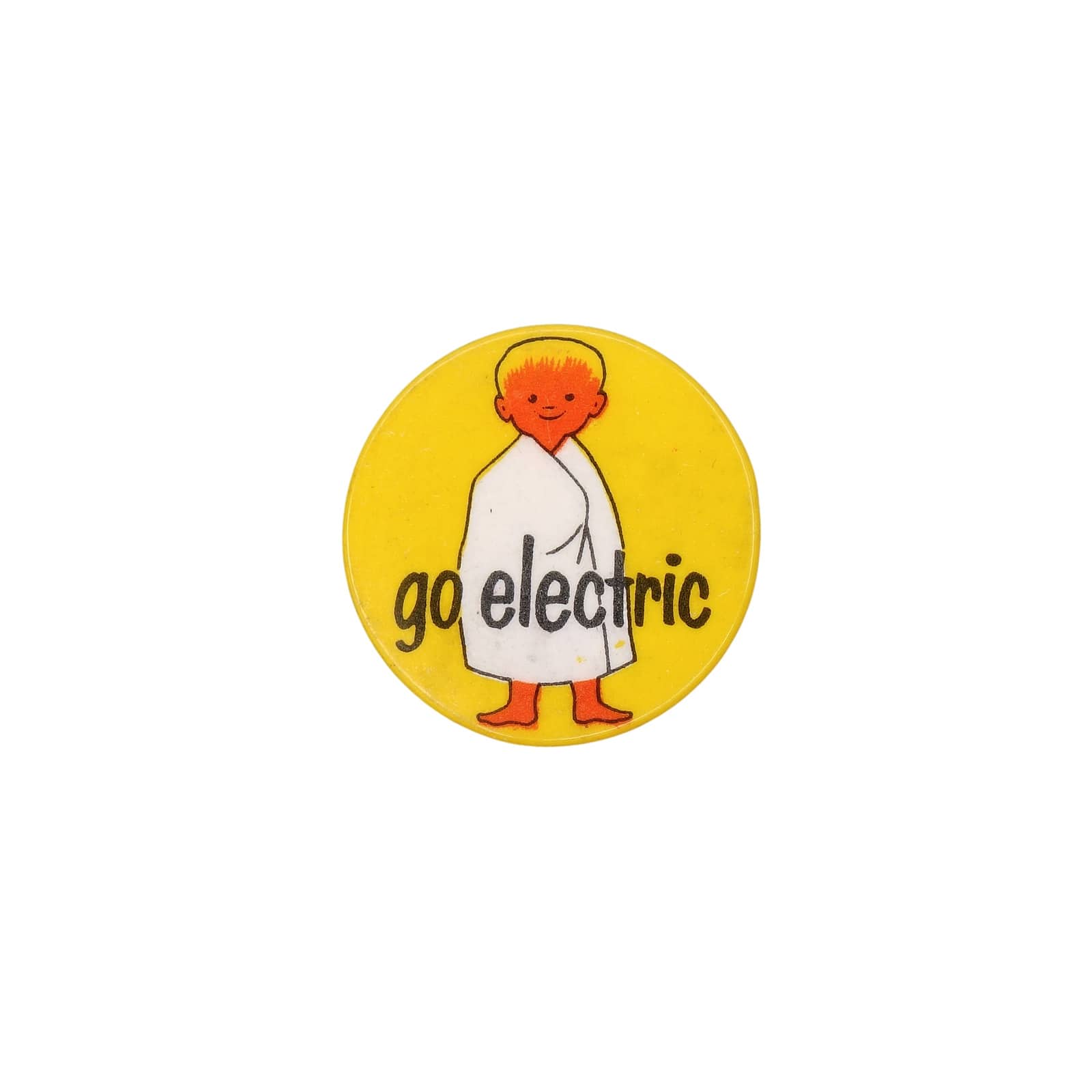 go electric 缶バッジ バッチ