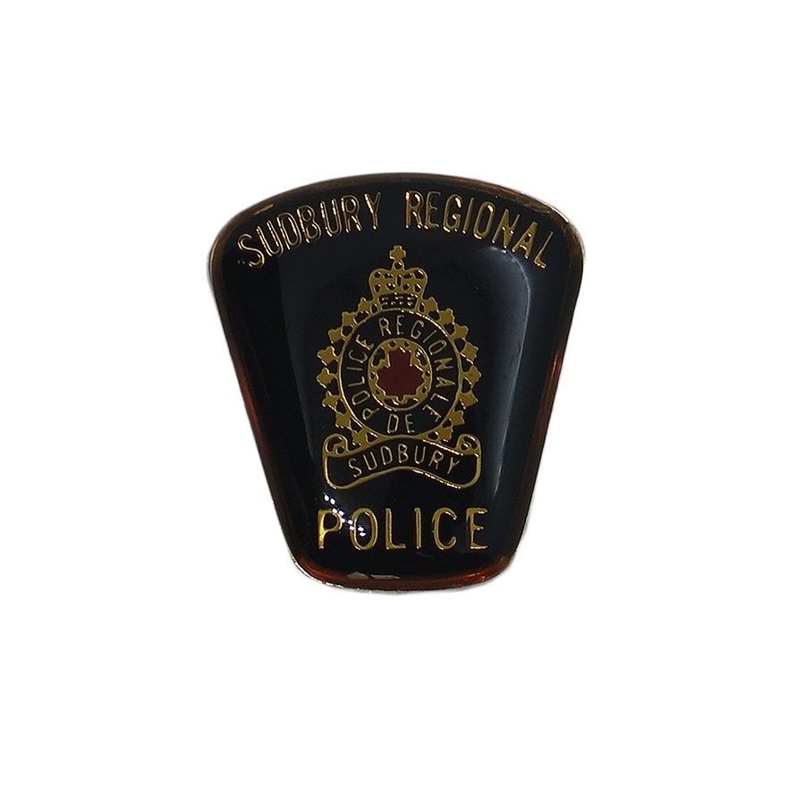 SUDBURY REGIONAL POLICE ピンズ 警察 留め具付き