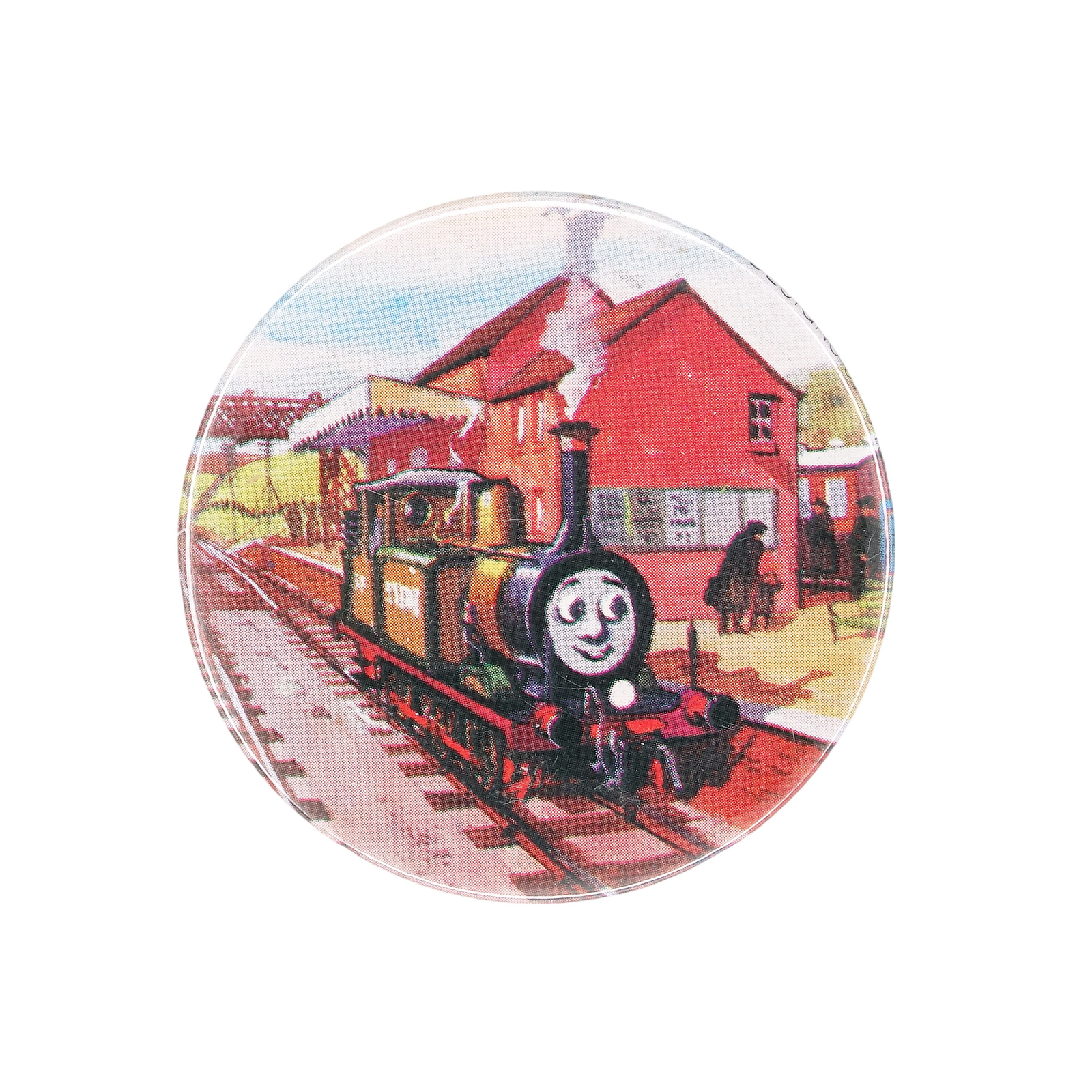 きかんしゃトーマス ステップニー 缶バッジ バッチ ビンテージ