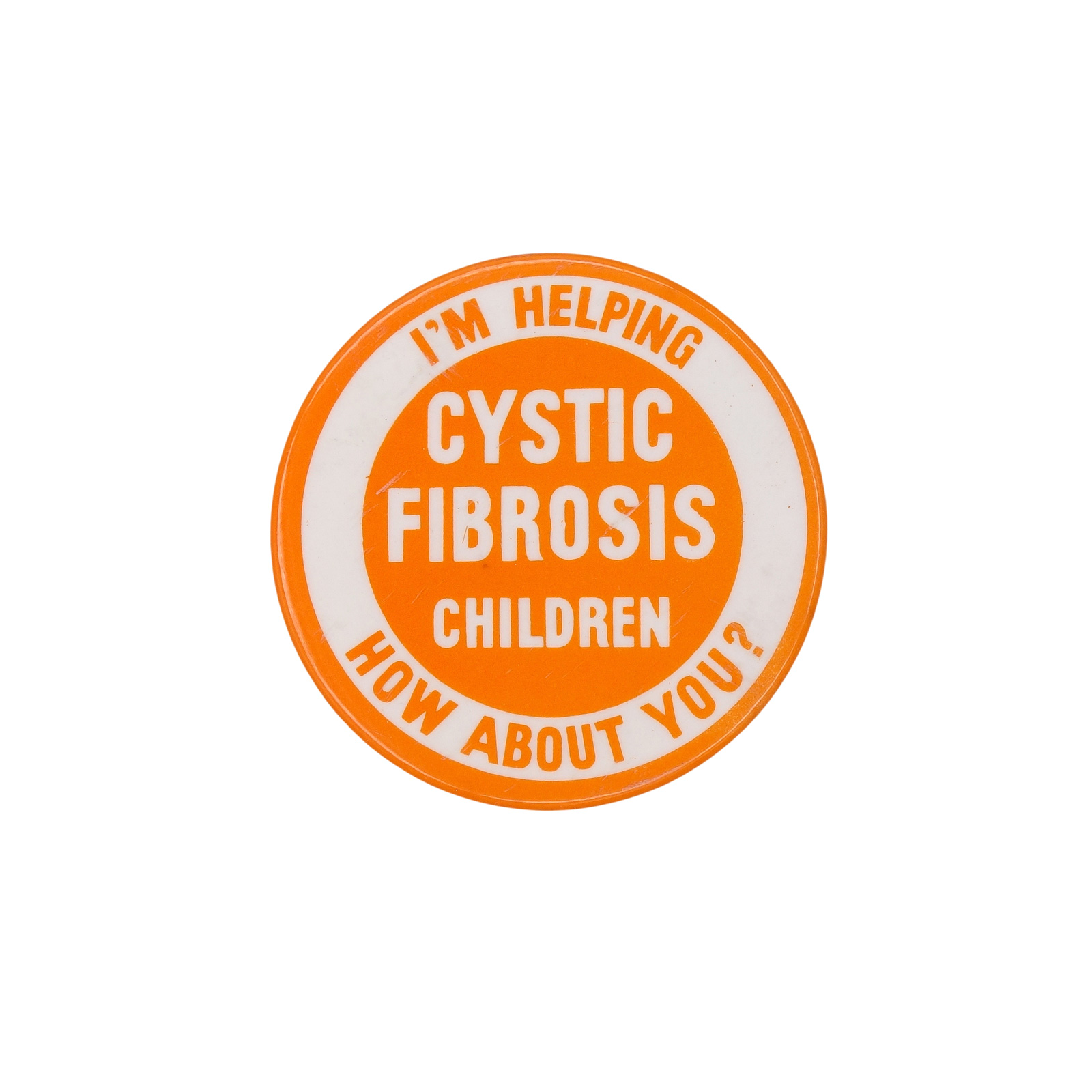 CYSTIC FIBROSIS CHILDREN 缶バッジ バッチ