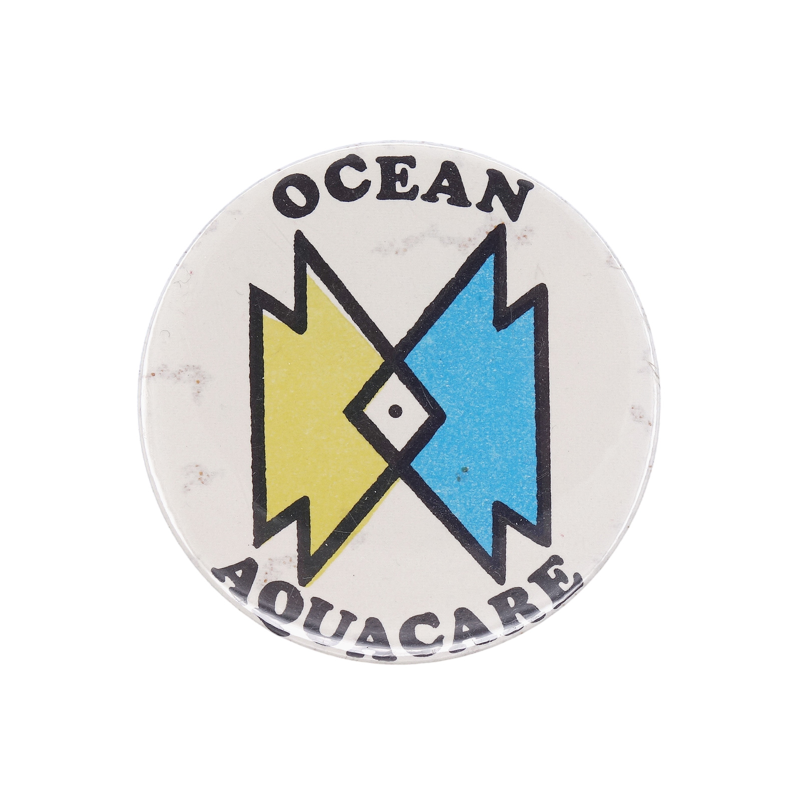 OCEAN AQUACARE 缶バッジ バッチ