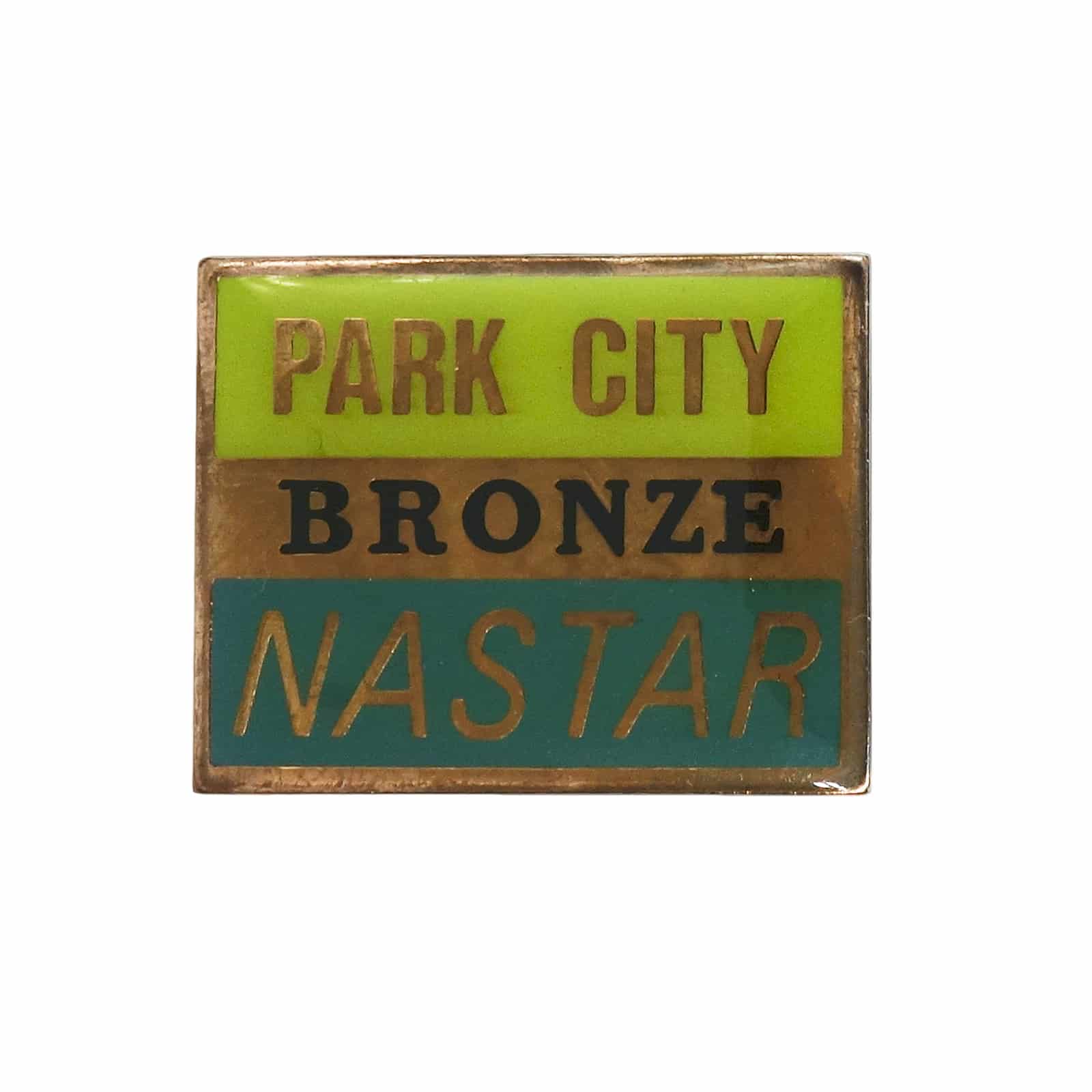 PARK CITY スキーリゾート NASTAR BRONZE ピンバッジ ブローチ