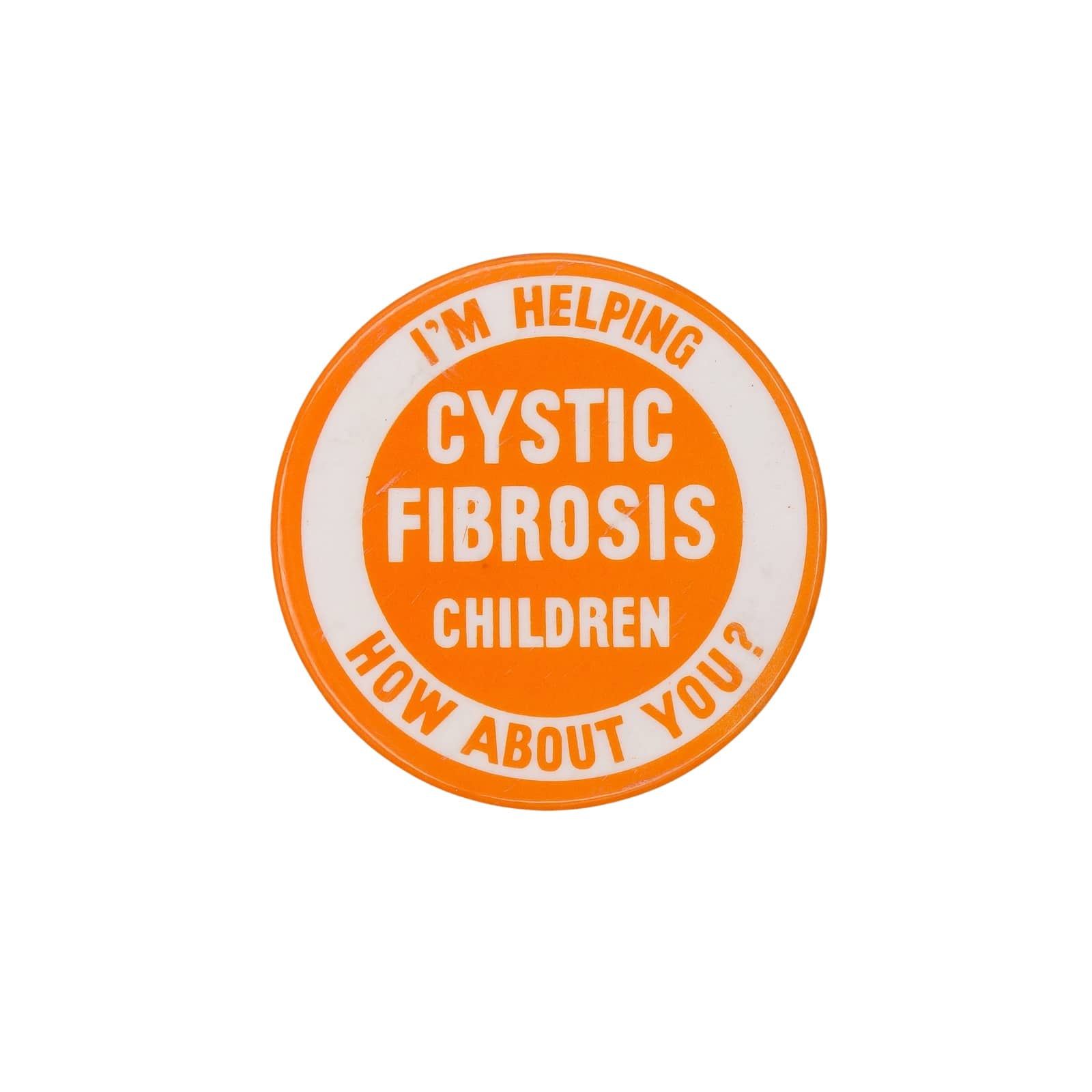 CYSTIC FIBROSIS CHILDREN 缶バッジ バッチ