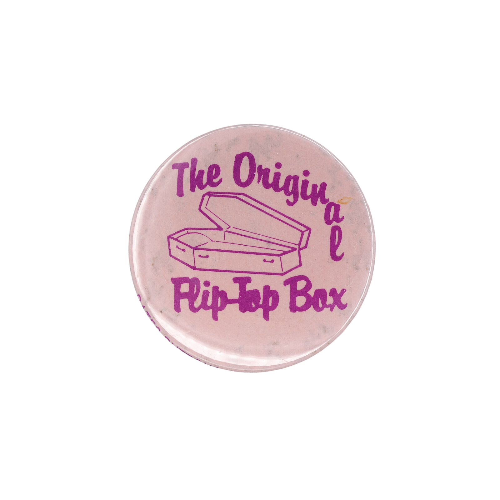 The Original Flip-Top Box 缶バッジ バッチ