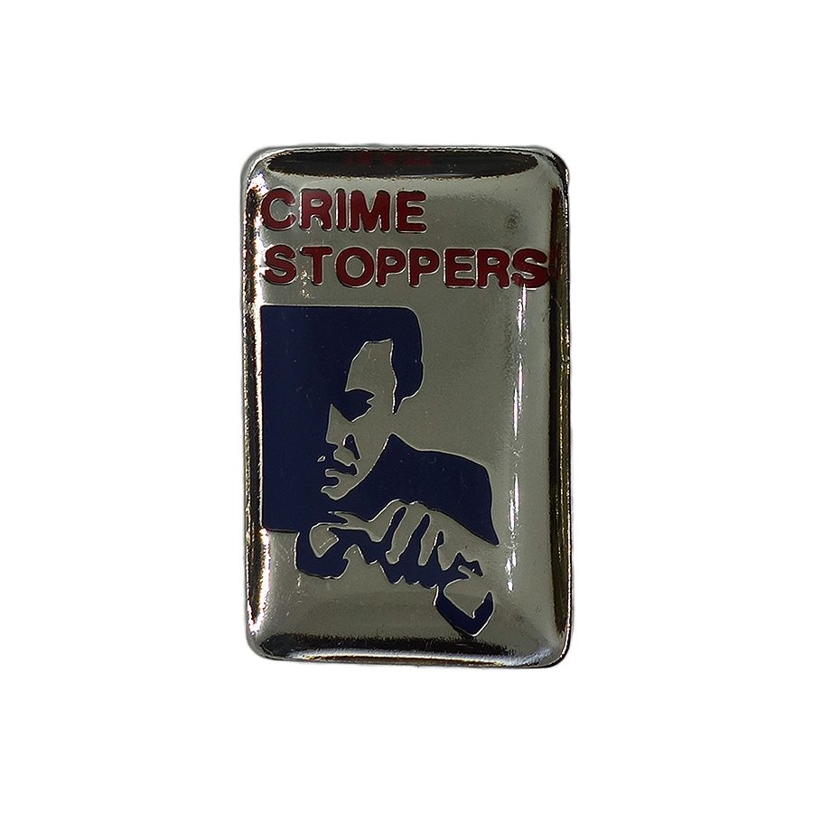 超特価激安 ピンズ ピンバッチ ピンバッジ CRIME STOPPERS 留め具付き biokultura.lvservices.hu