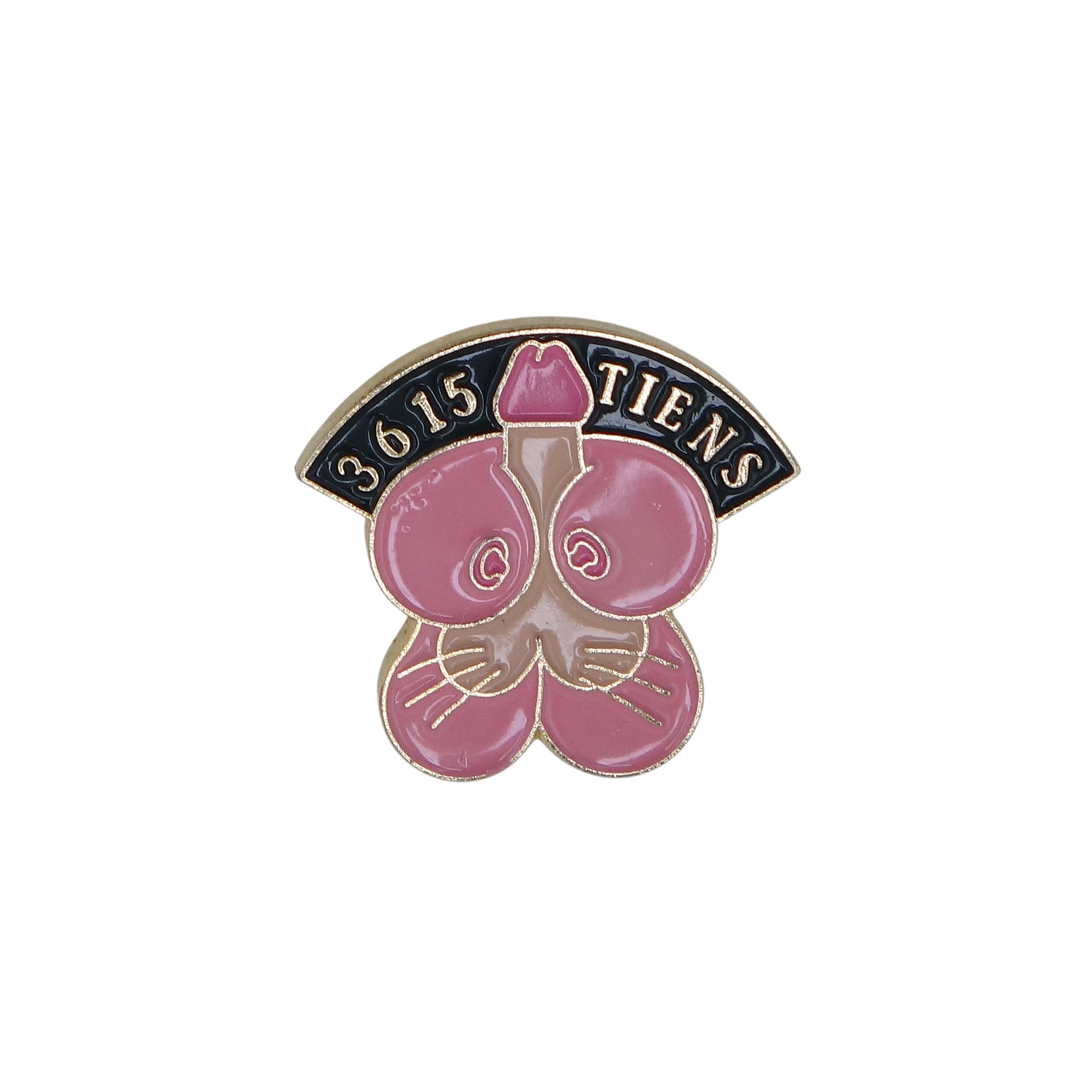 3615 TIENS ピンズ Minitel Rose
