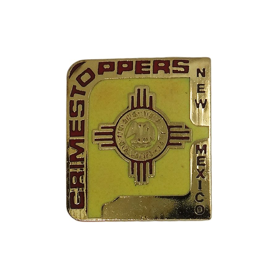 CRIME STOPPERS ピンズ NEW MEXICO 留め具付き