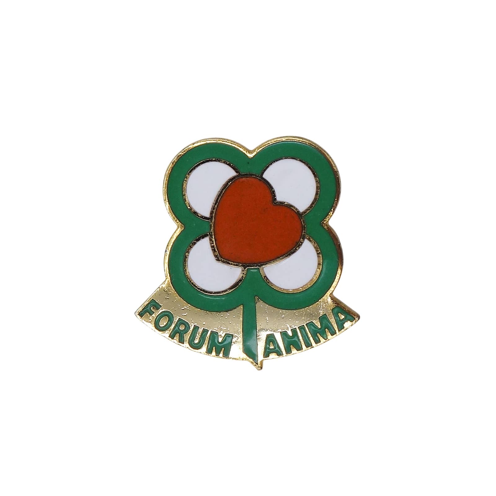 FORUM ANIMA ピンズ四つ葉のクローバー ハート