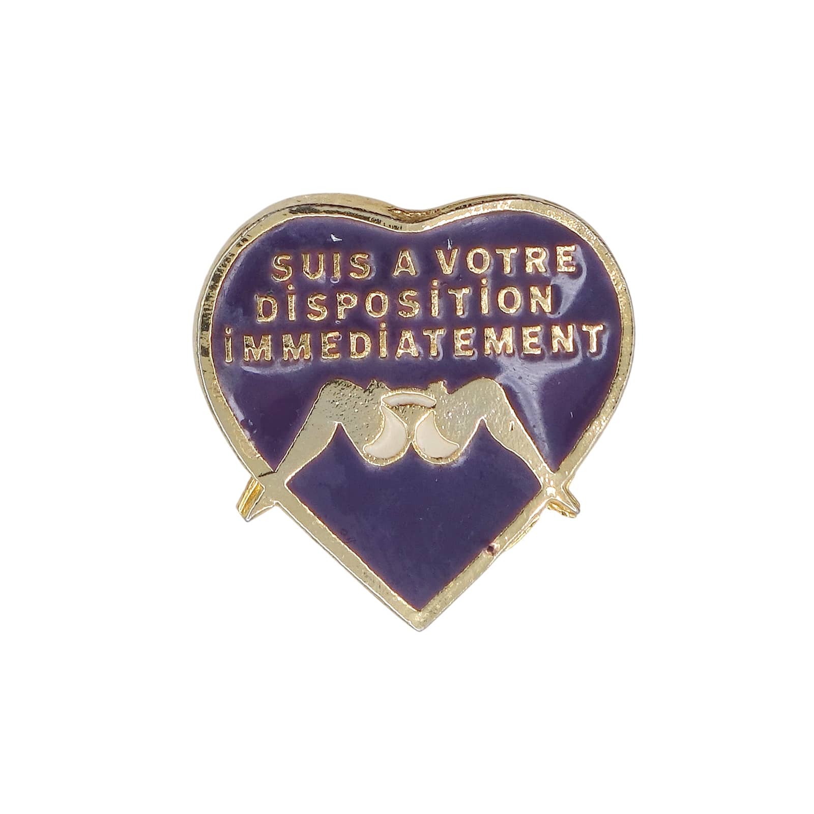 SUIS A VOTRE DISPOSITION IMMEDIATEMENT アダルト ピンズ