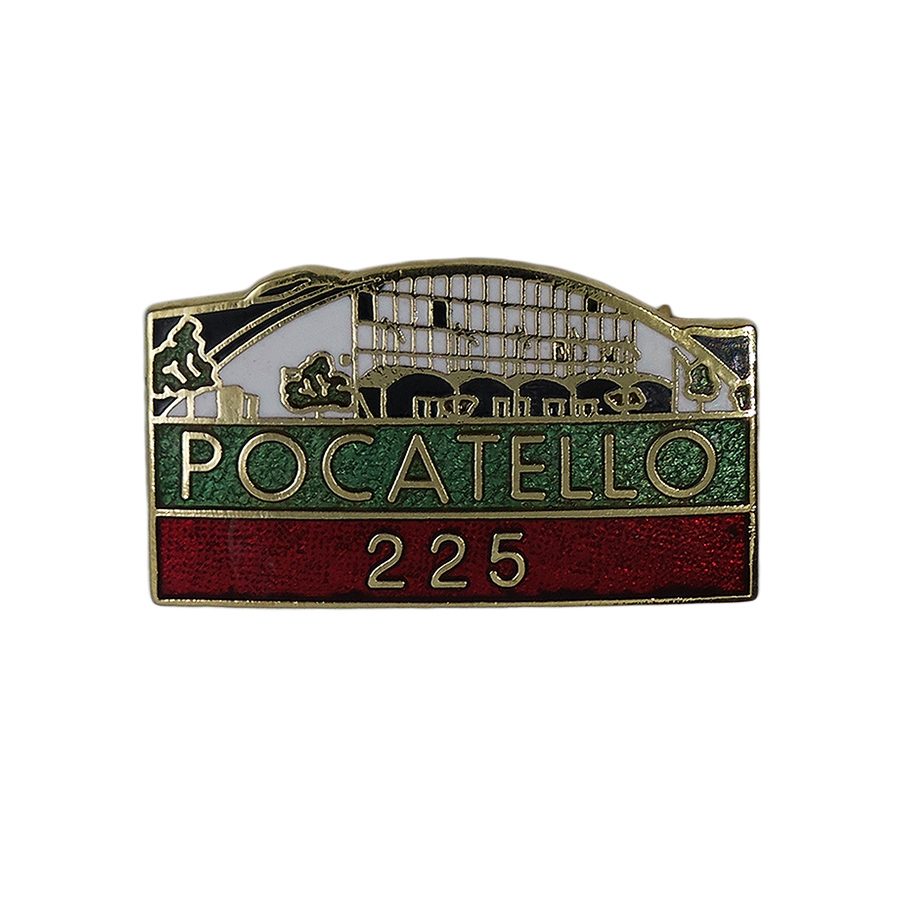 POCATELLO ピンバッジ ブローチ アイダホ州 ポカテッロ