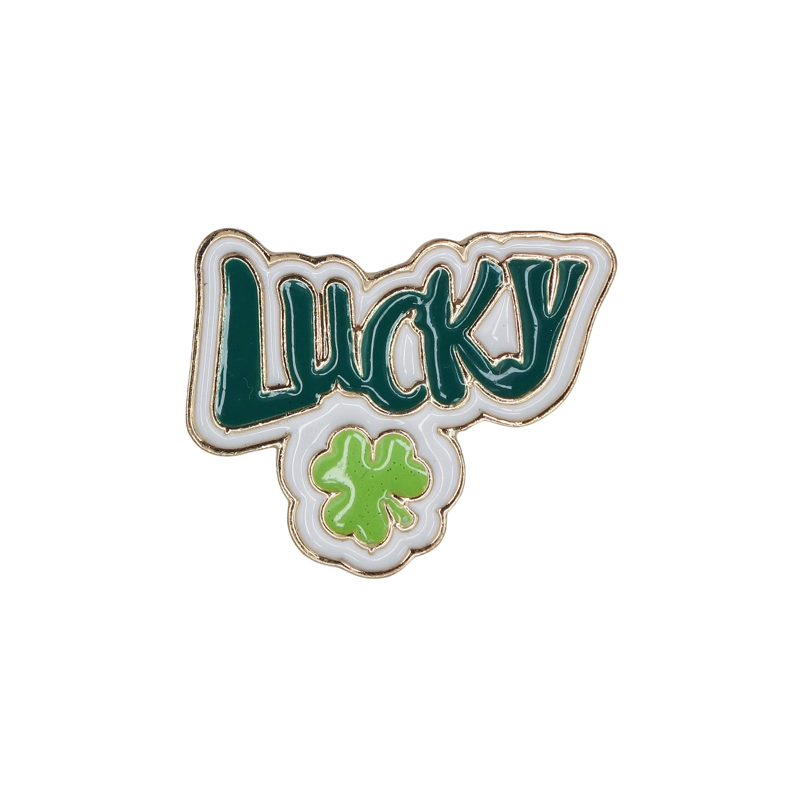 LUCKY 三つ葉のクローバー ピンズ シャムロック