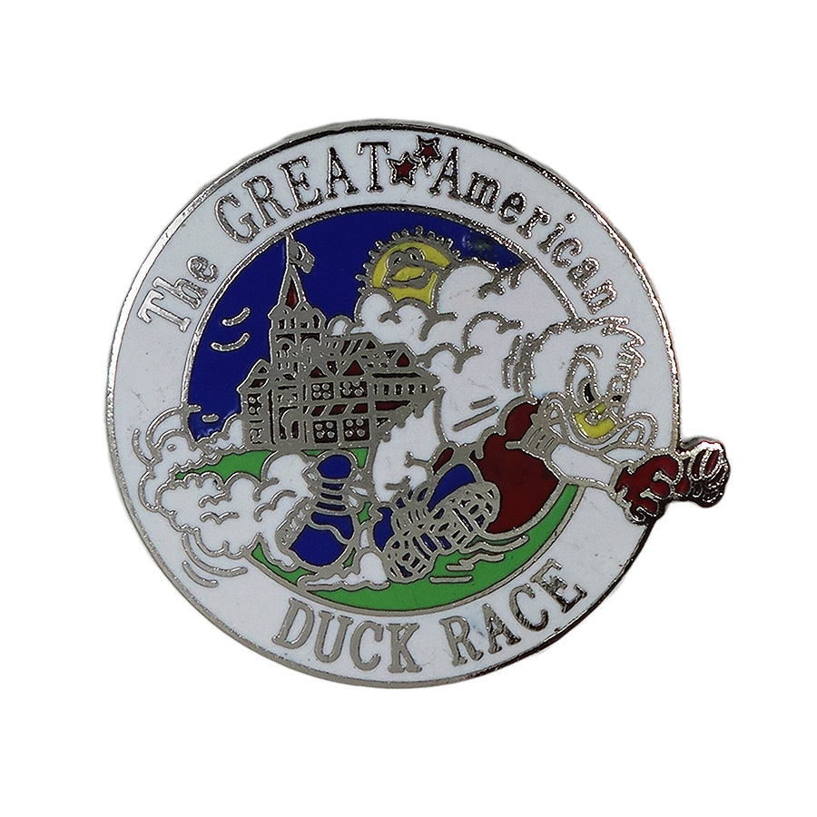 The GREAT American DUCK RACE ピンズ MAFCO 留め具付き