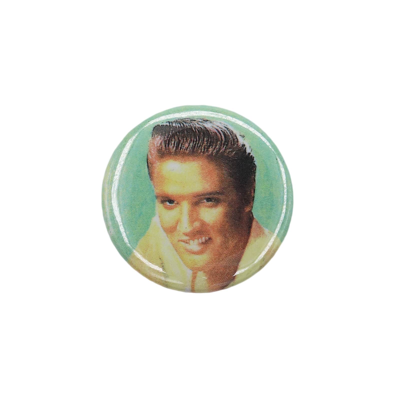 Elvis Presley エルヴィス プレスリー 缶バッジ ロック歌手