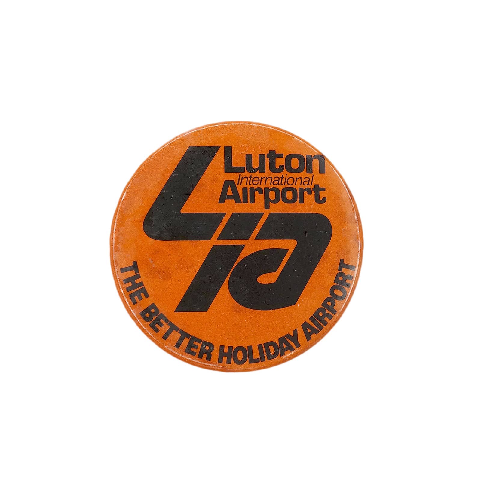 Luton International Airport 缶バッジ バッチ