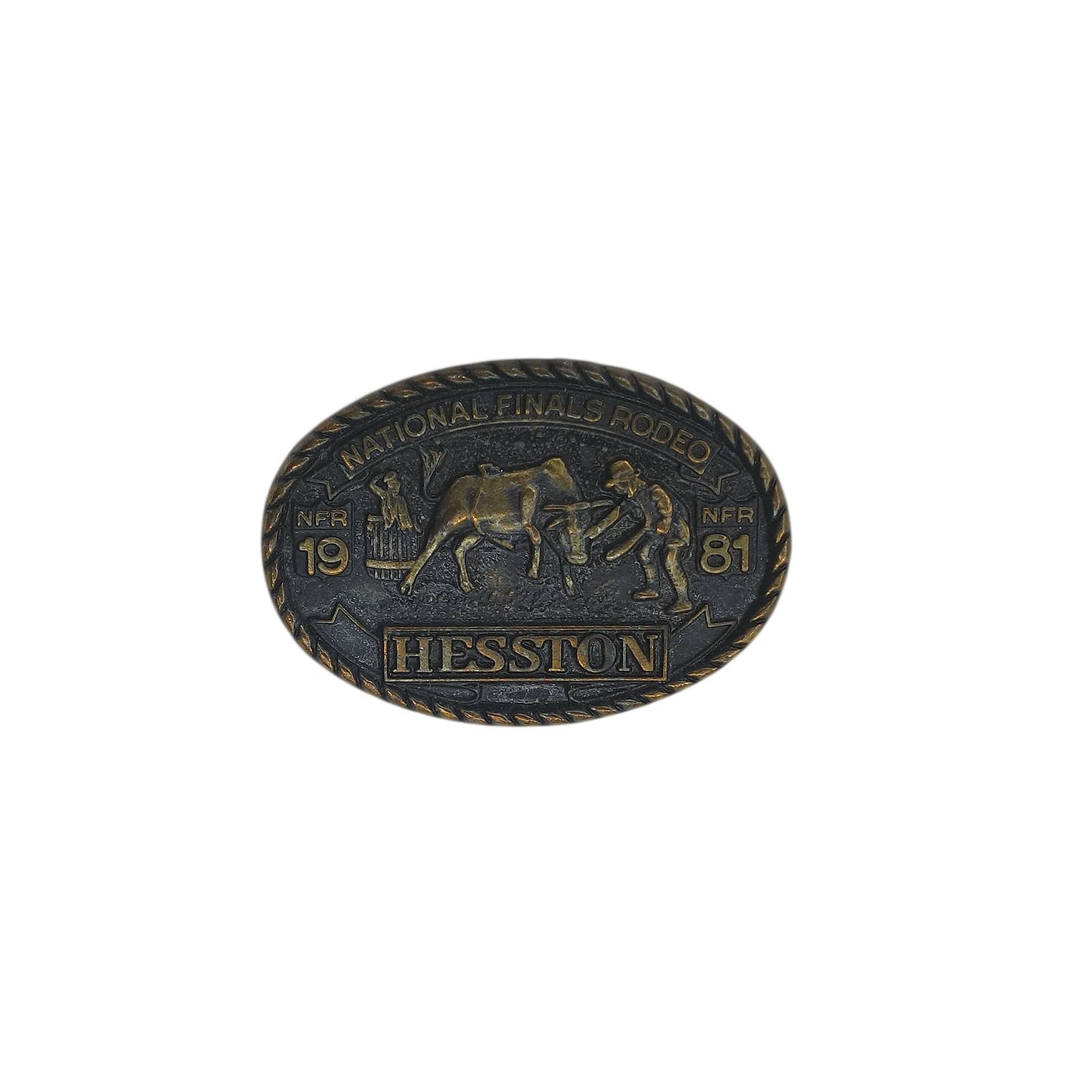 HESSTON NATIONAL FINALS RODEO 1981 ピンズ ロデオ
