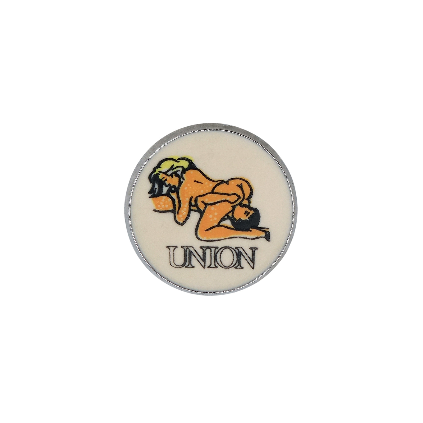 UNION 抱き合う男女 アダルト ピンズ FFRANCE製