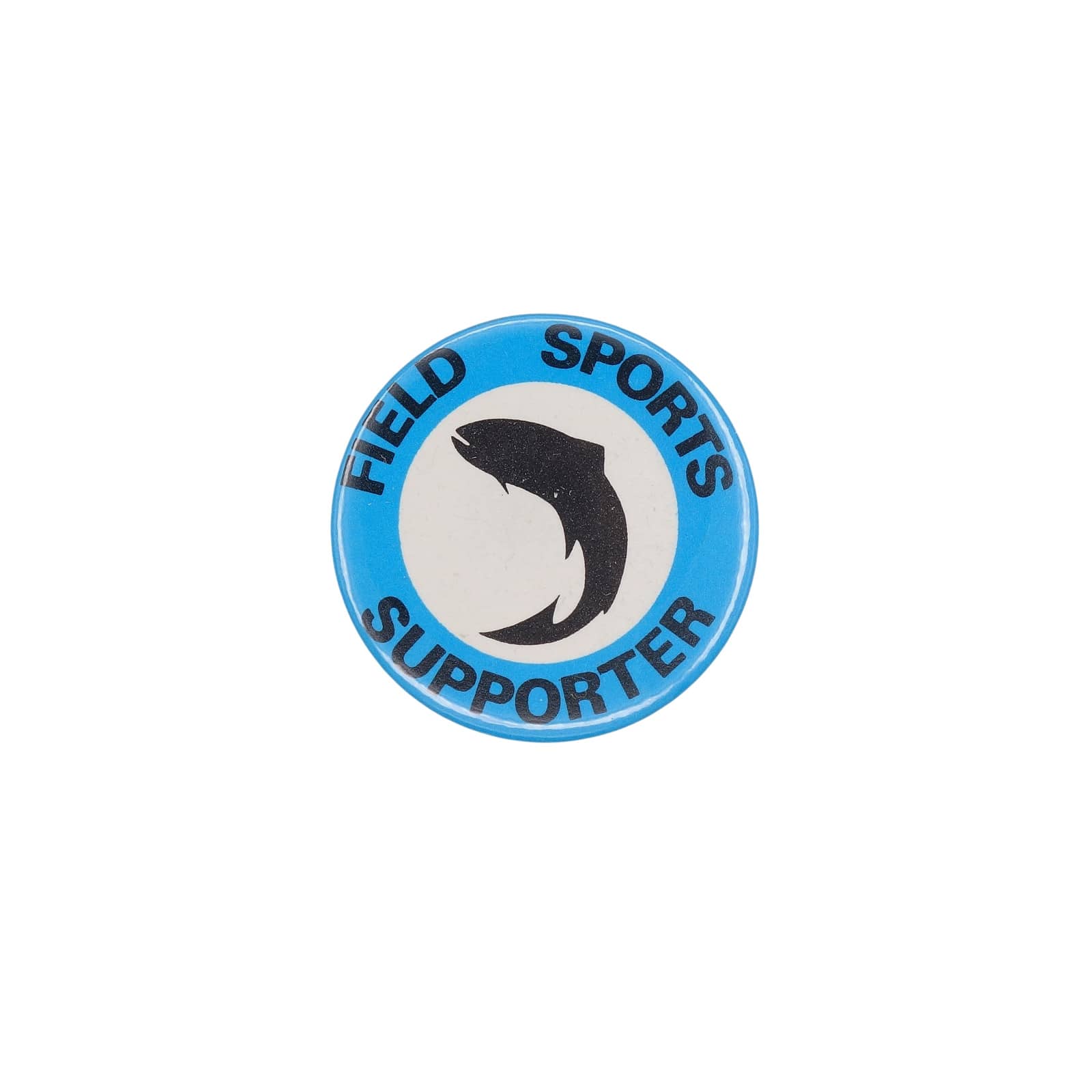 FIELD SPORTS SUPPORTER 魚 缶バッジ バッチ