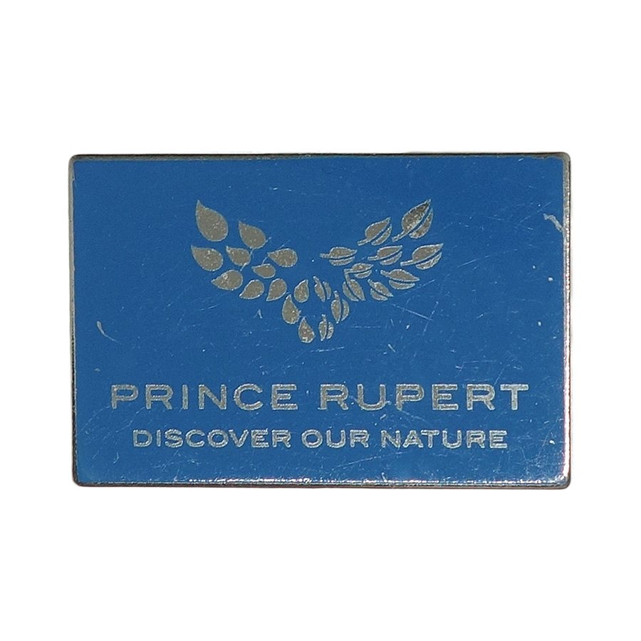 都市 ピンズ カナダ Prince Rupert 留め具付き レトロ ピンバッジ