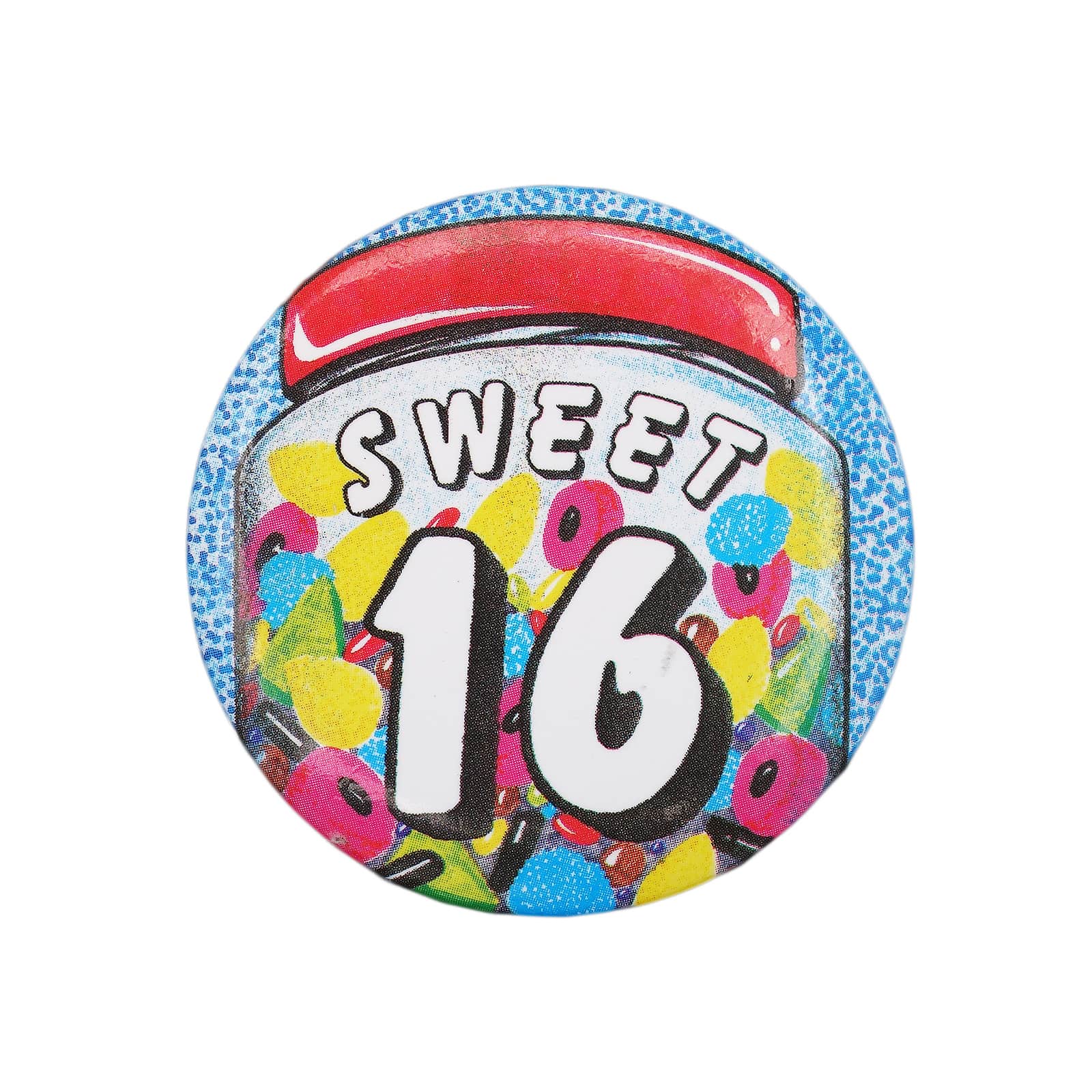 SWEET 16 缶バッジ バッチ 16歳 誕生日