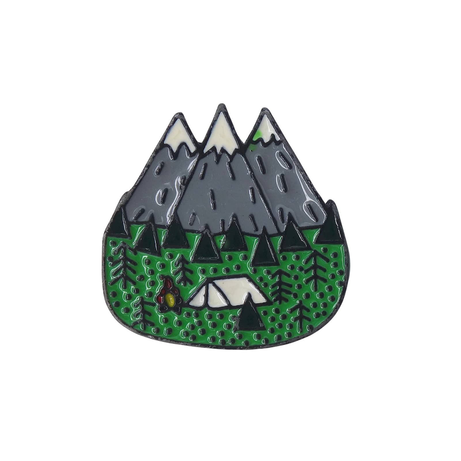 山 キャンプ ピンズ