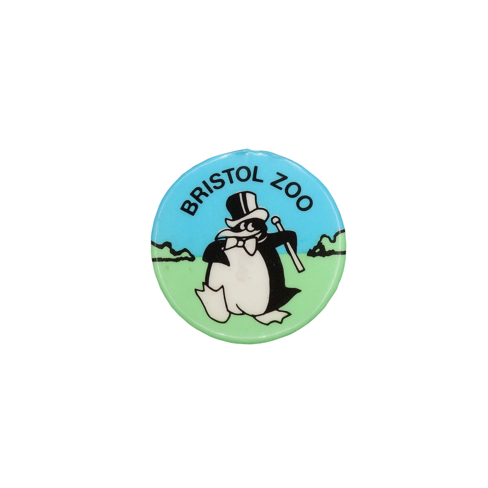 BRISTOL ZOO ブリストル動物園 ペンギン 缶バッジ バッチ