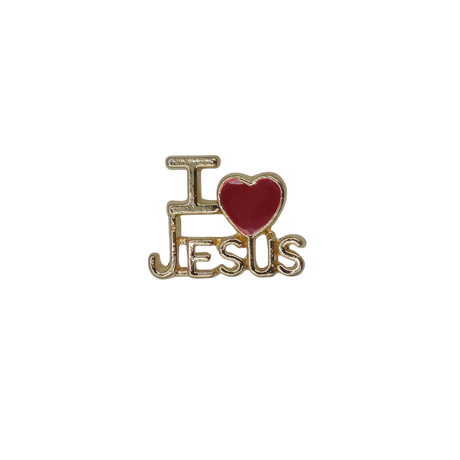 I LOVE JESUS ピンズ ハート キリスト ジーザス