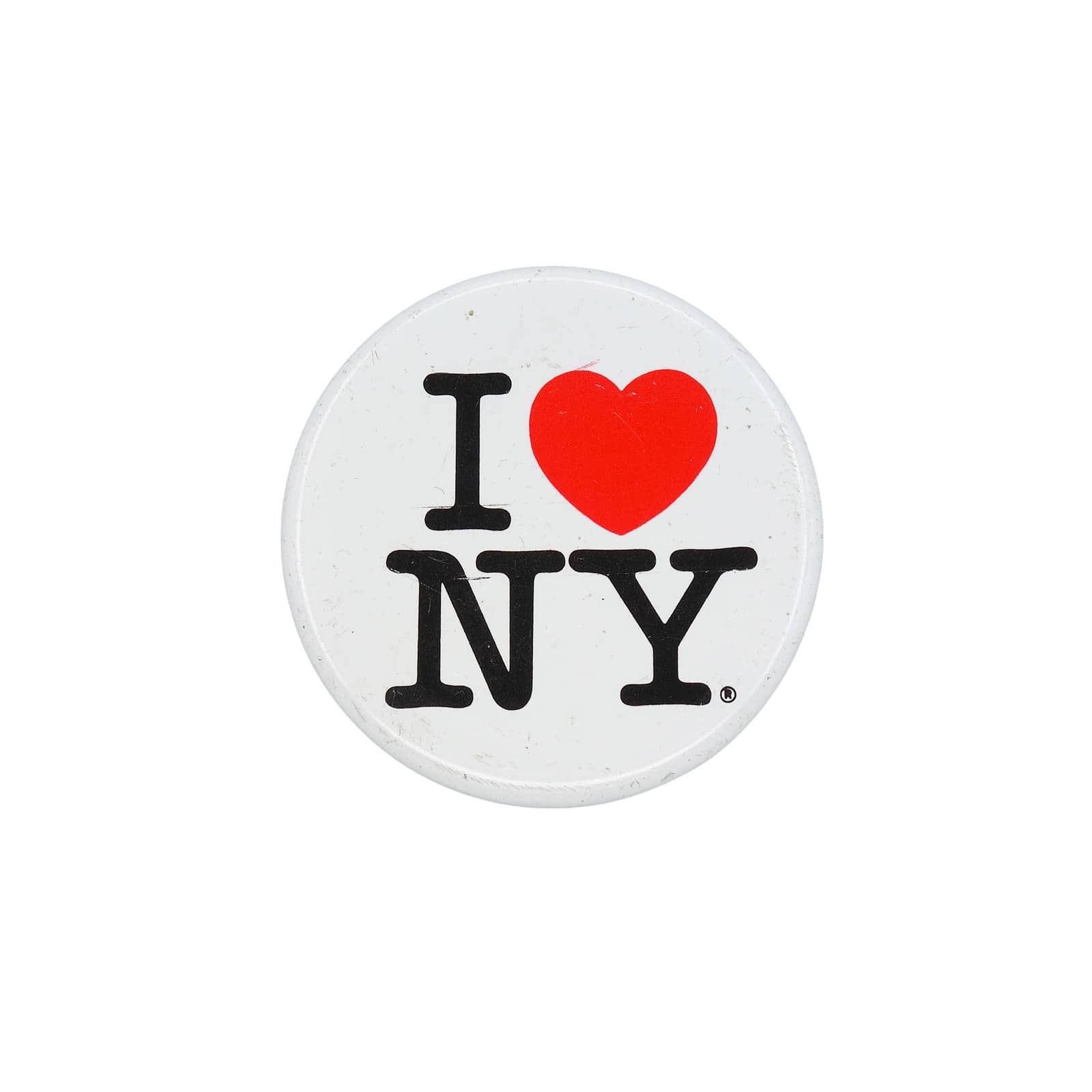 I LOVE NY 缶バッジ バッチ