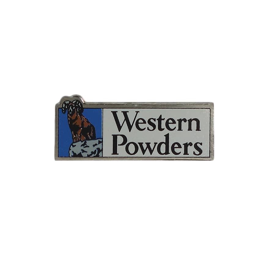 Western Powders Inc. ピンズ Ramshot powders 留め具付き