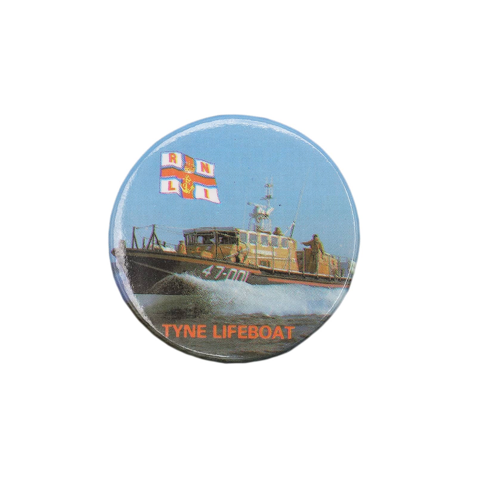 RNLI 英国王立救命艇協会 缶バッジ バッチ TYNE LIFEBOAT