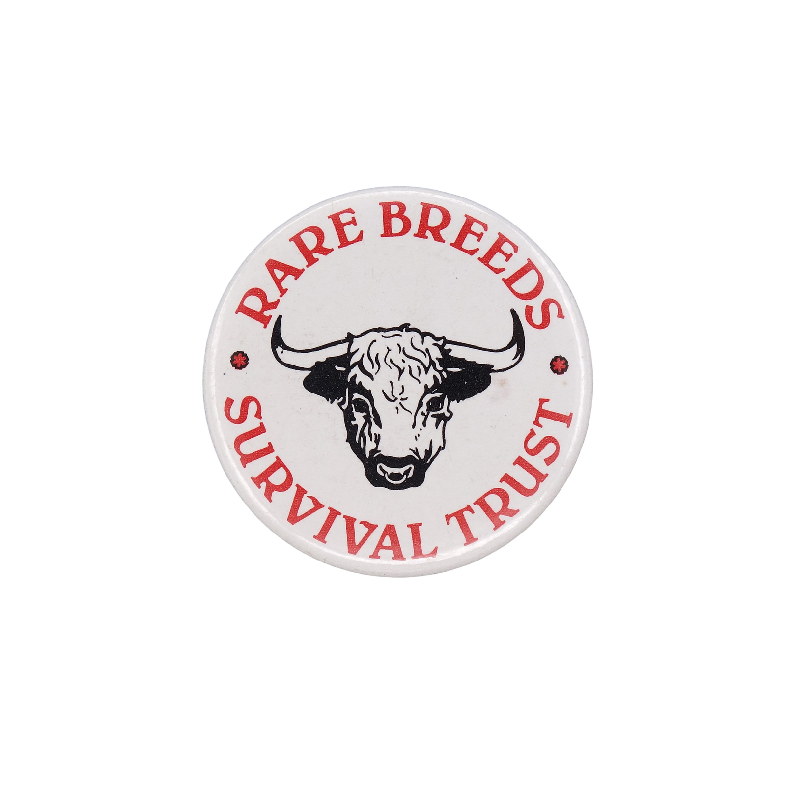 Rare Breeds Survival Trust 缶バッジ バッチ