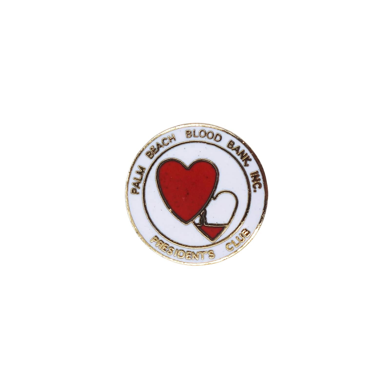 PALM BEACH BLOOD BANK INC. ハート 血液バンク ピンズ