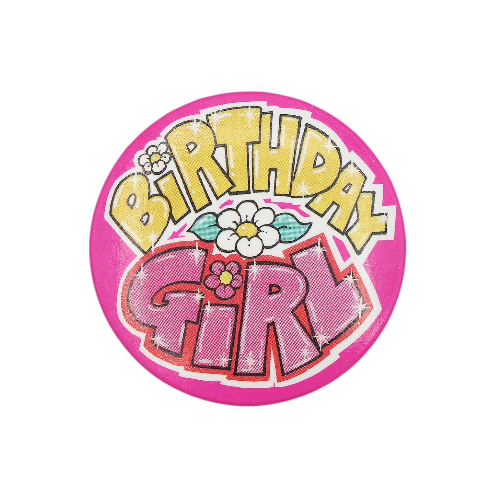 BIRTHDAY GIRL 缶バッジ バッチ 誕生日