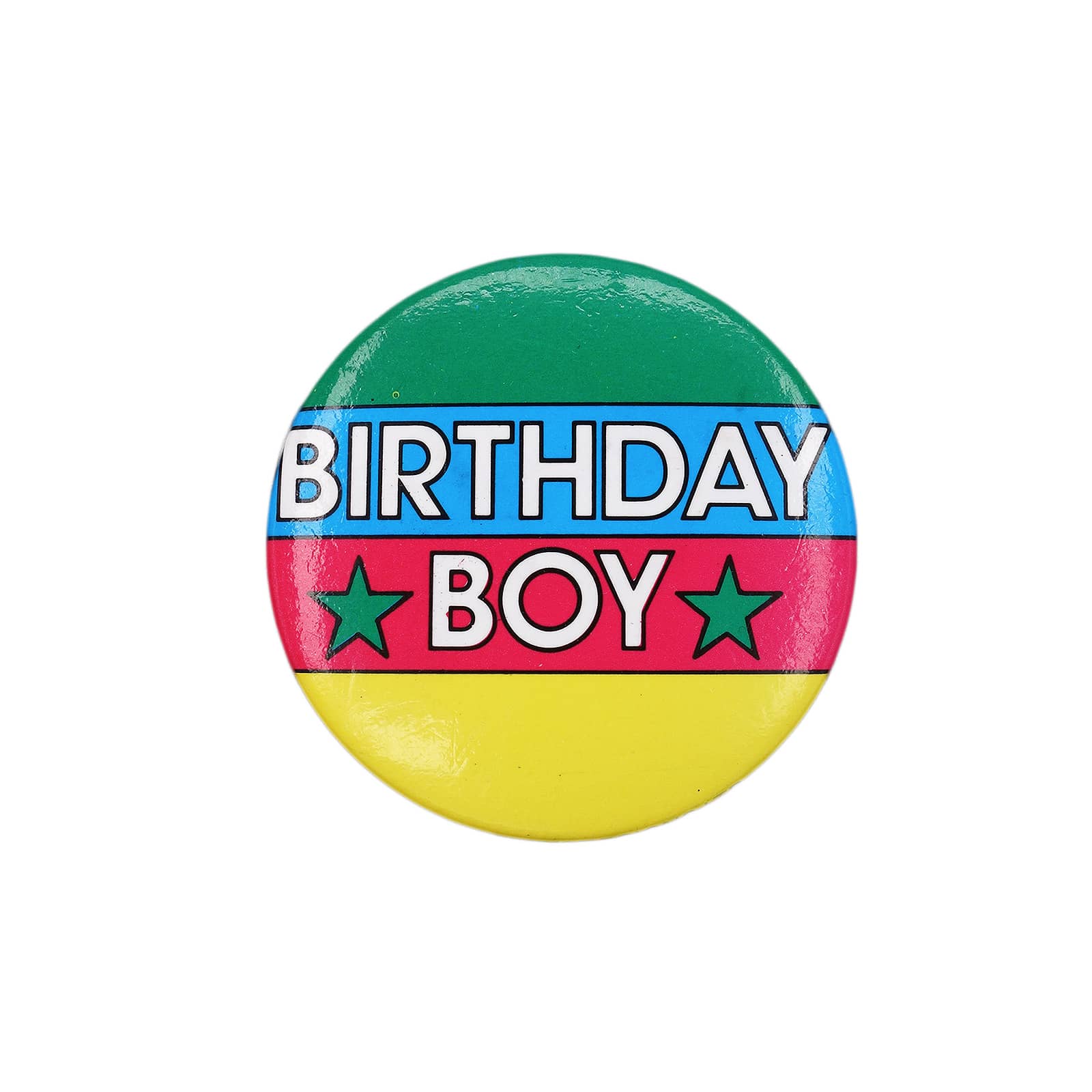 BIRTHDAY BOY 缶バッジ バッチ 誕生日
