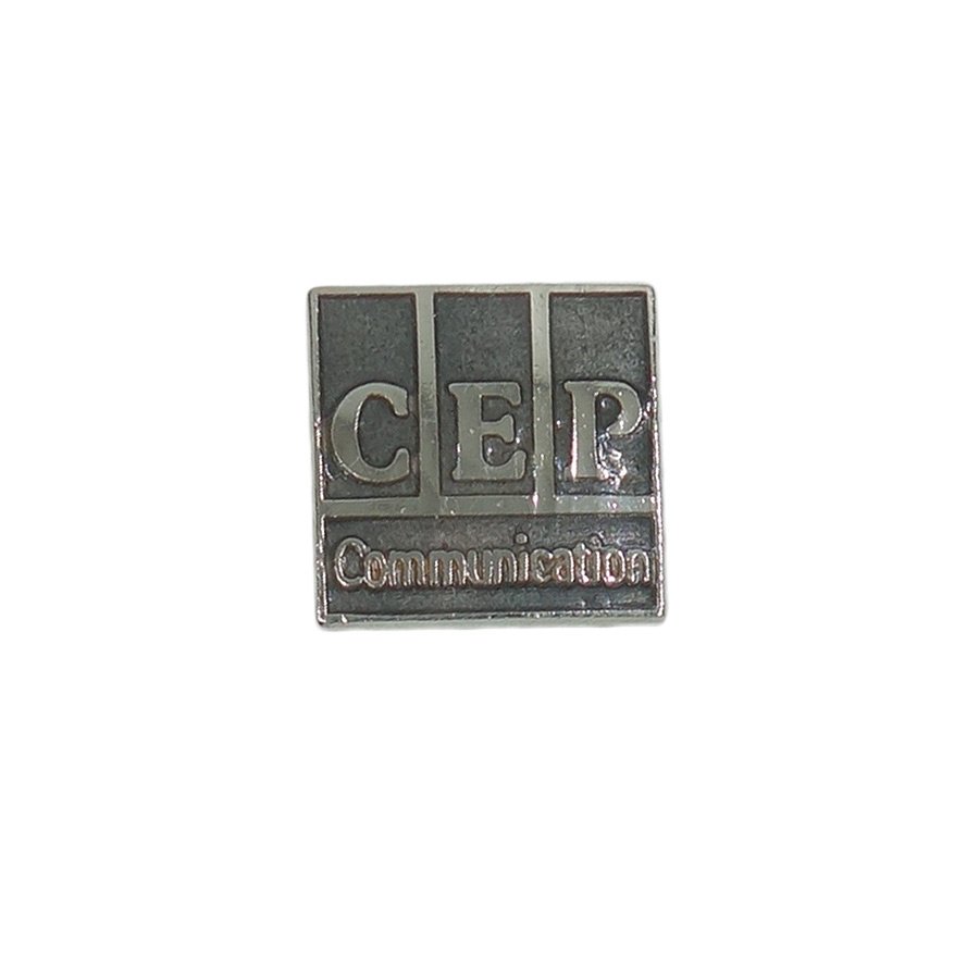 ピンズ 出版社 CEP Communication 留め具付き レトロ