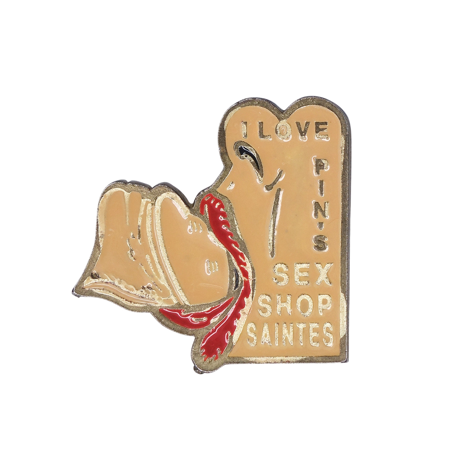 I LOVE PINS アダルト ピンズ SEX SHOP SAINTES