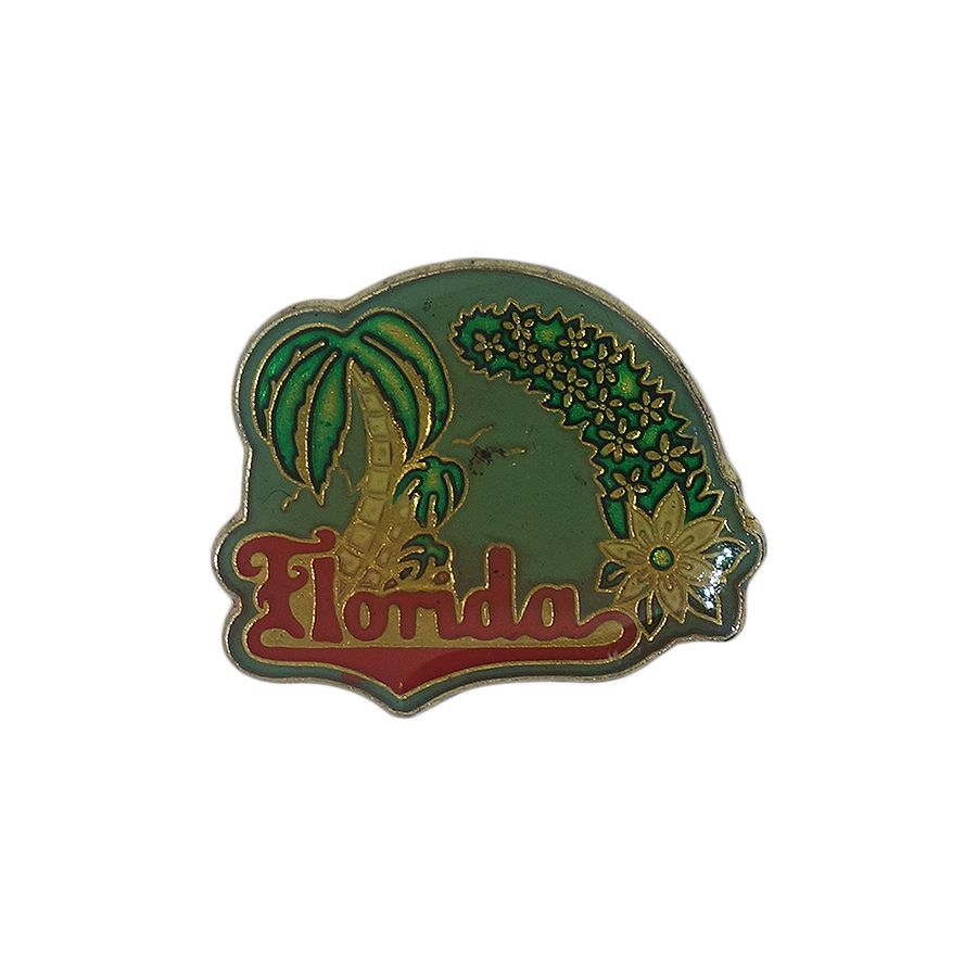 Florida ピンズ フロリダ州 留め具付き