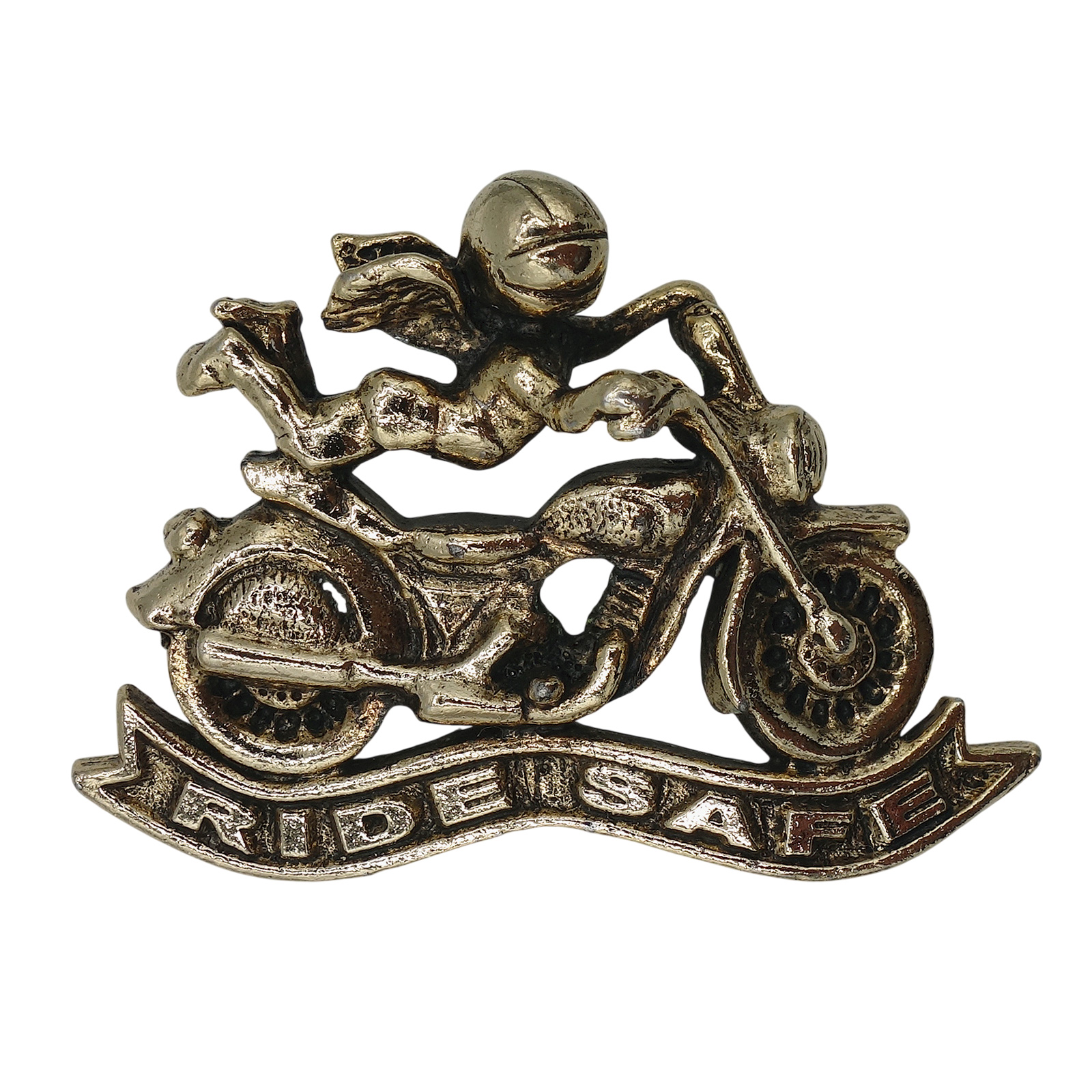 CAMCO バイクに乗った天使 ピンズ RIDE SAFE