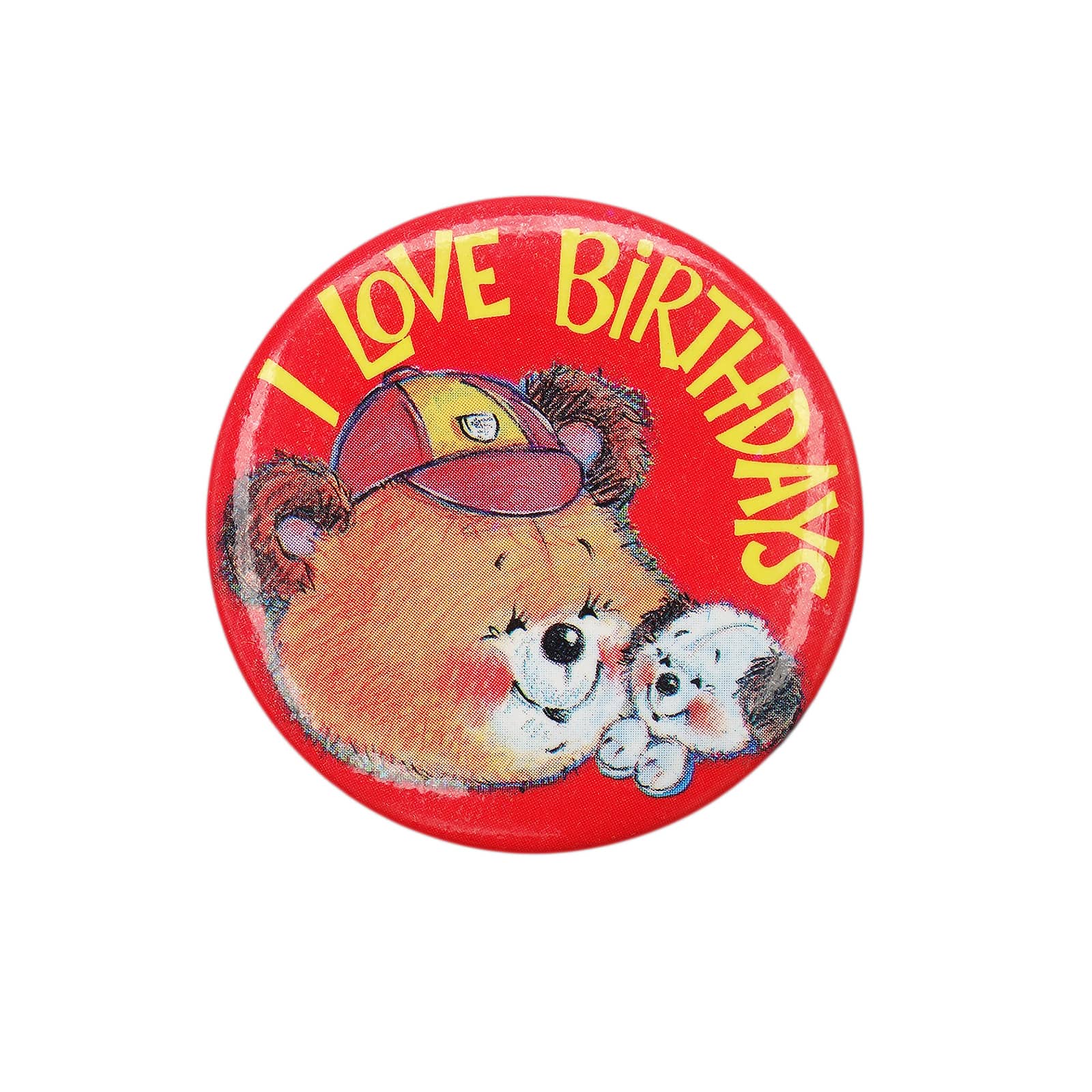 I LOVE BIRTHDAYS 缶バッジ バッチ 誕生日