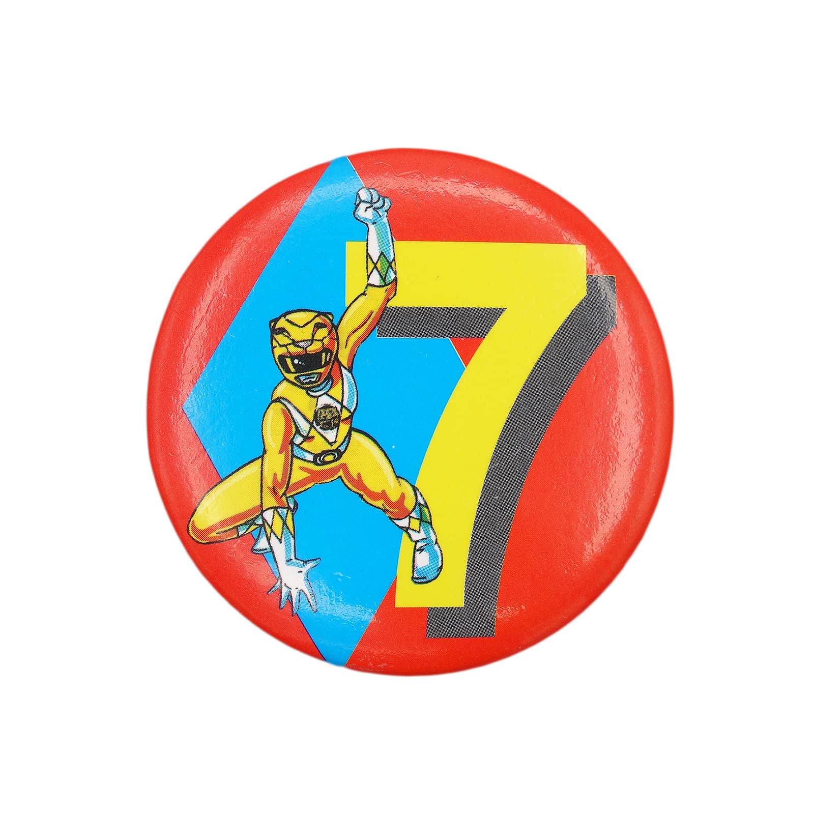 パワーレンジャー 缶バッジ バッチ 7歳 誕生日