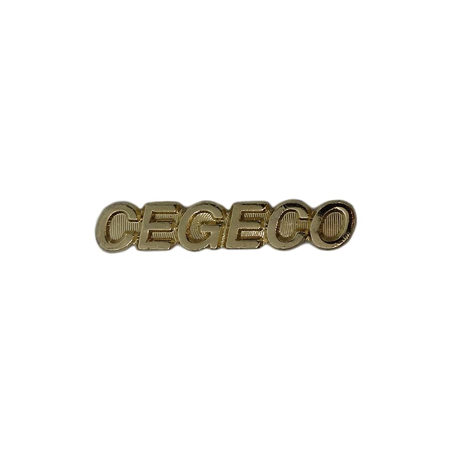 CEGECO ピンズ 金色 留め具付き