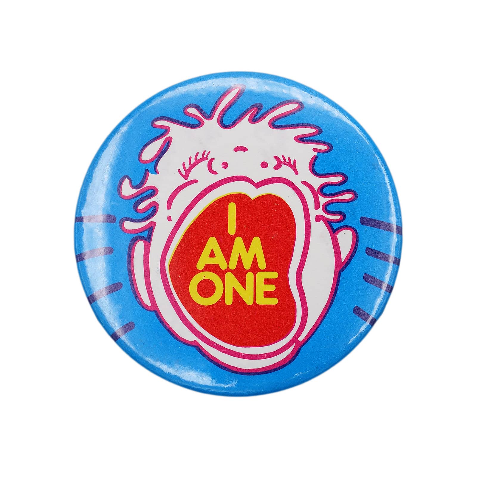 I AM ONE 缶バッジ バッチ 1歳 誕生日